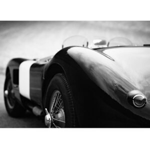 Glass picture vintage car 90cm x 150cm