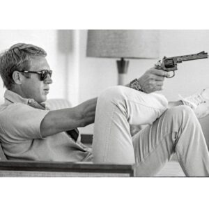 Glass picture Steve Mcqueen 90cm x 150cm