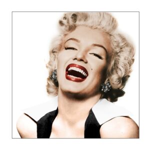 Glass picture Marilyn Monroe 120cm x 120cm