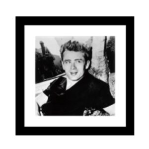 Glass picture w/frame James Dean 60 cm x 60cm