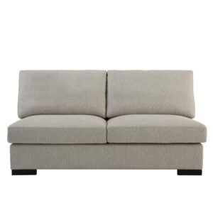 Modulsofa 2 seter 160x94x74 lin Kalk