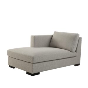 Modulsofa chaise lounge 95x161x74 left lin Kalk