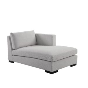 Modulsofa chaise lounge 95x161x74 right lin Sand