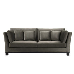 Sofa York B230 H78 D95 Velour Muldvarp