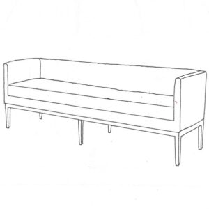 Sofa Lexington B220 D75 H90 Lin Sand