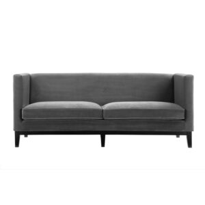 Sofa Lexington B220 D75 H90 velour Dark Grey