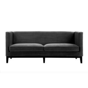 Sofa Lexington B220 D75 H90 velour Black