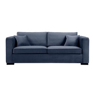 Sofa Boston B233 D97 H77 Velour Petroleums Blue