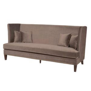 Spisestue sofa Denver B230 D83 H110 Velour Beige