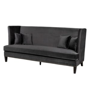Spisestue sofa Denver B230 D83 H110 Velour Black