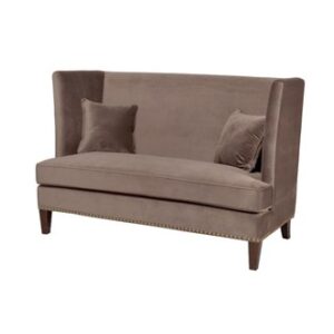 Loveseat sofa Denver B160 D83 H110 Velour Beige