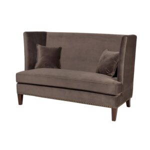 Loveseat sofa Denver B160 D83 H110 Velour Mole