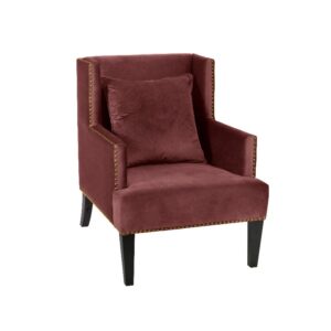 Stol Florence B77 D92 H101 velour Burgundy