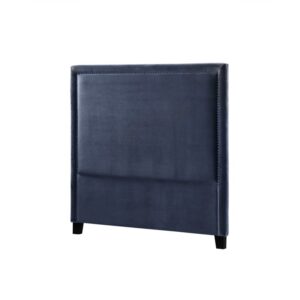 Homefactory – Madrid B150 med nagler velour Petroleums Blue