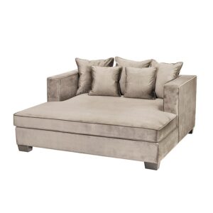 Daybed Vancouver B175 D165 H77 Velour Beige