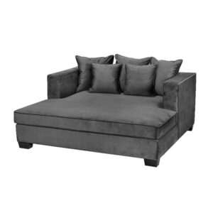 Daybed Vancouver B175 *D165*H77 Velour Dark Grey