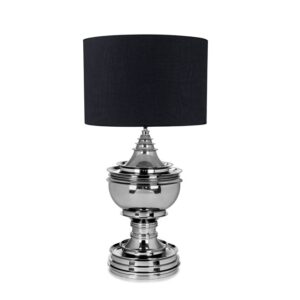 Bordlampe Spring Hill 28x53Cm Black Nickel